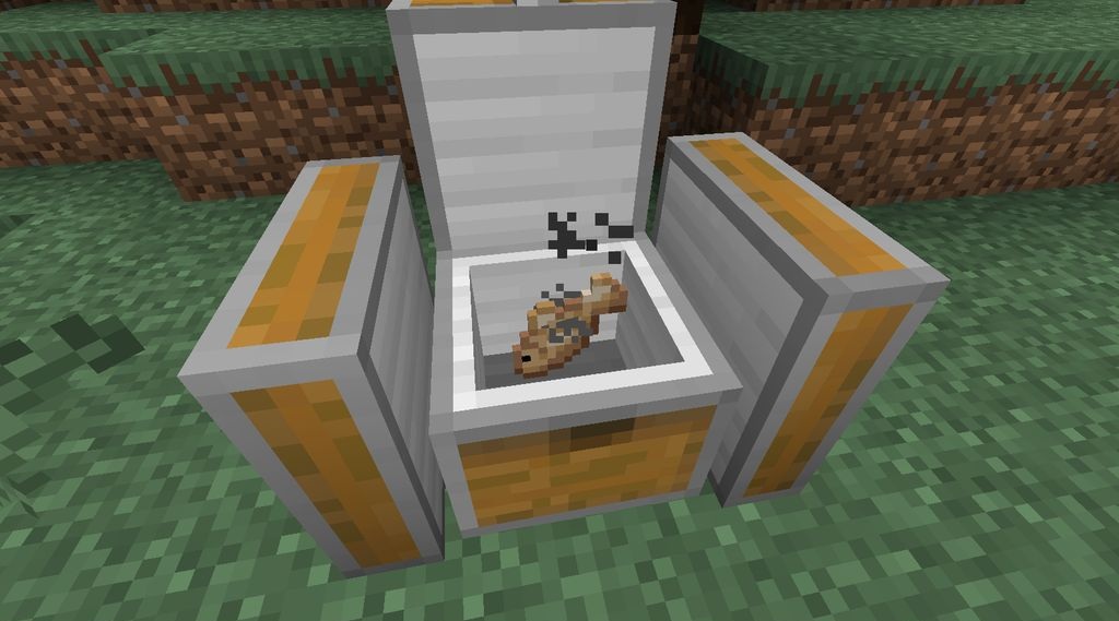 Пример использования солнечных печей в пустынном биоме Minecraft