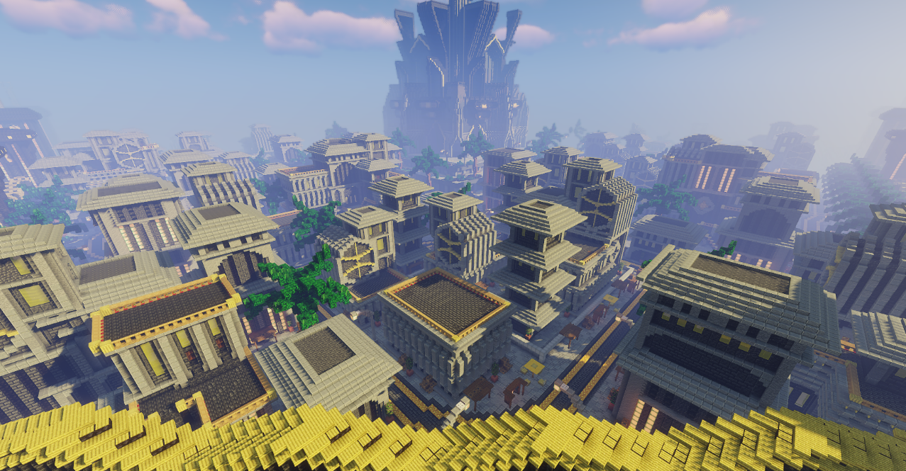 Драконьи окаменелости на карте The Imperium в Minecraft