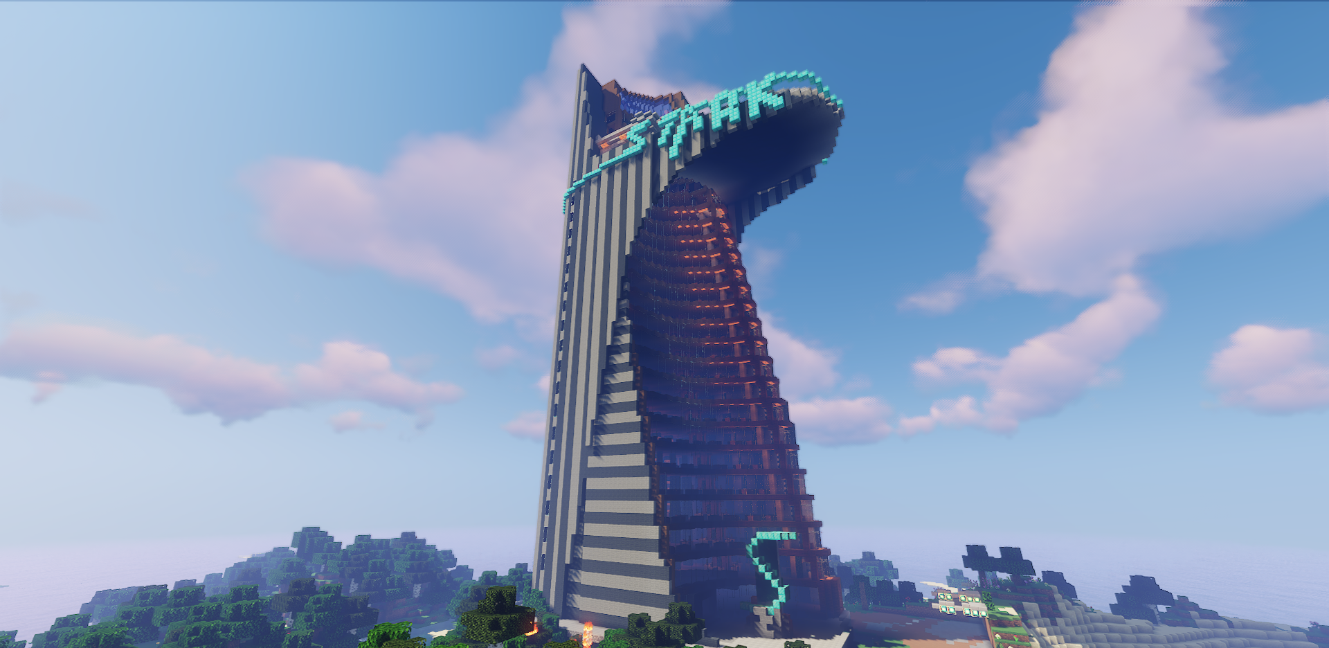 Детализированная комната Тони Старка в Minecraft с кроватью и рабочим столом
