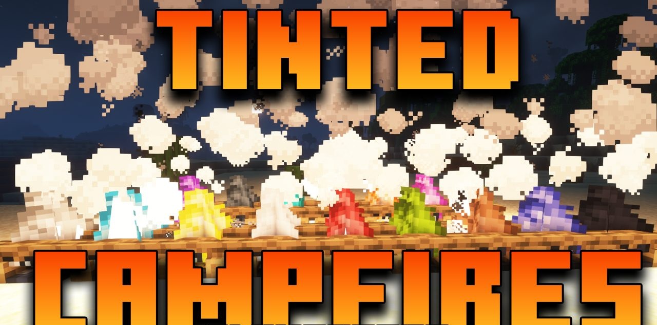 Tinted Campfires для Minecraft 1.21.5