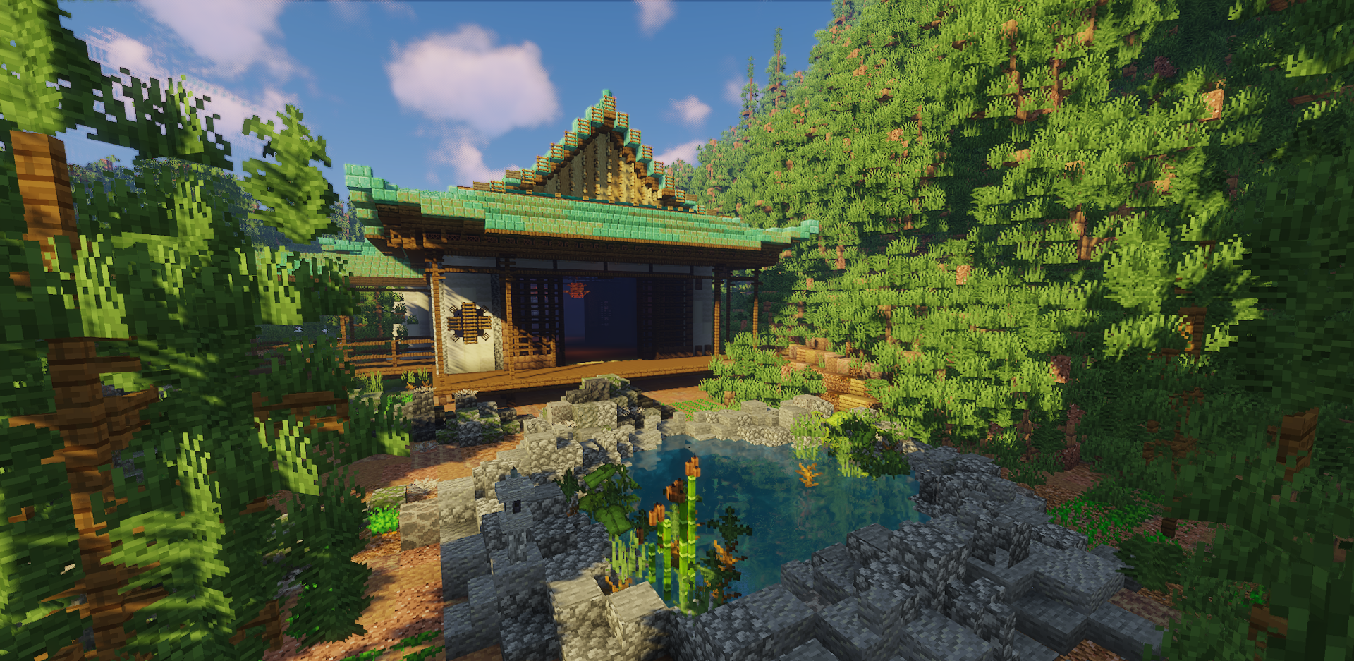 Пример мода Biomes O' Plenty с новыми биомами в Minecraft